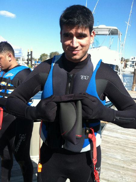 Before! (After I was in no shape for a picture!)